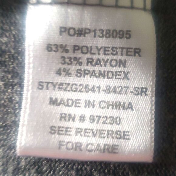 Almost Famous Womens Medium Grey Cardigan with detail and studding - Picture 6 of 6